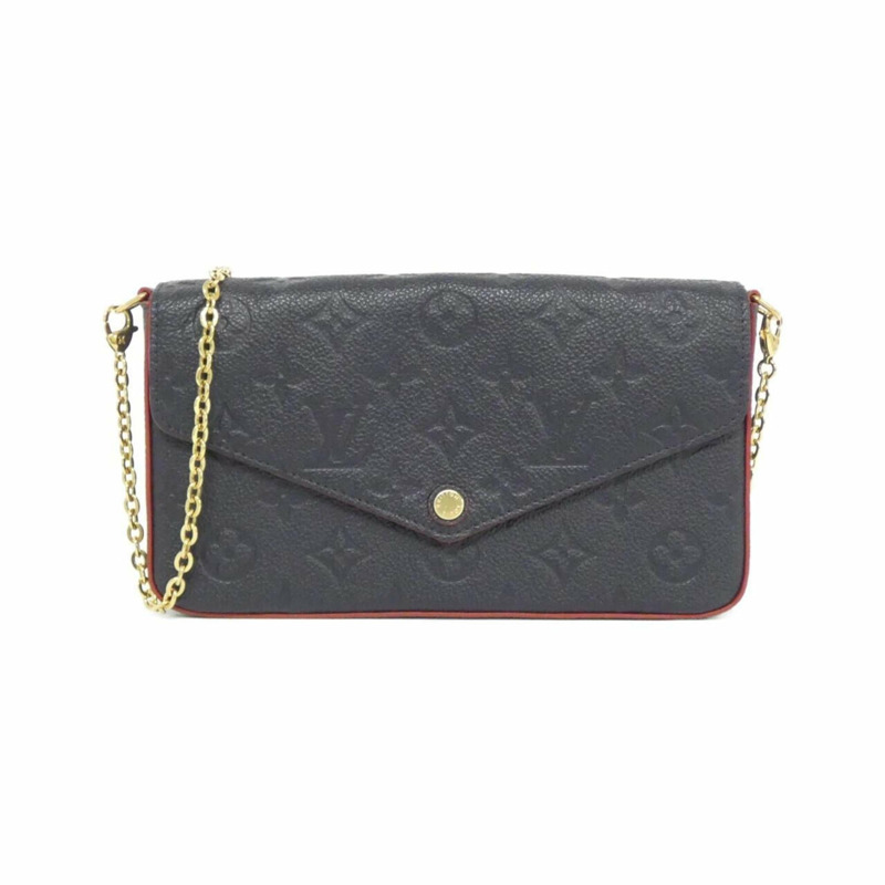 路易威登 Monogram Empreinte Pochette Felicie M64099 肩背包-0