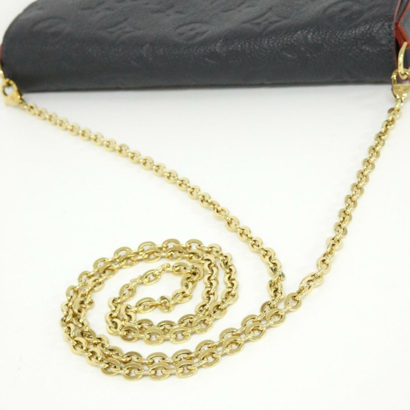 路易威登 Monogram Empreinte Pochette Felicie M64099 肩背包-4