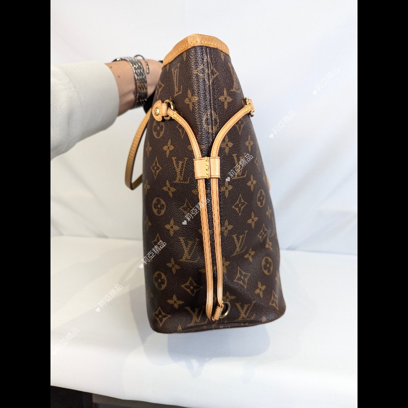 莉亞精品♡LV 老花Neverfull 九新美包-6