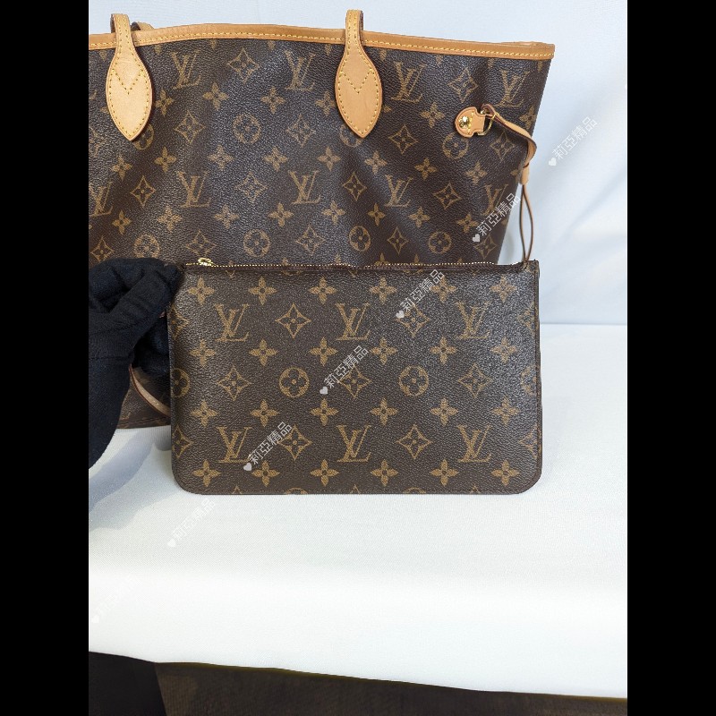莉亞精品♡LV 老花Neverfull 九新美包-8
