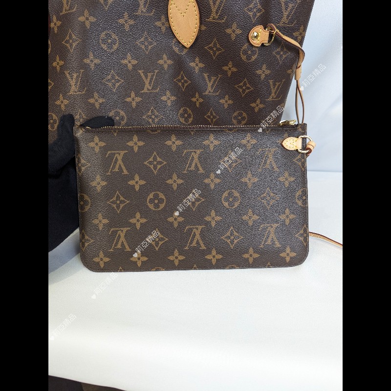 莉亞精品♡LV 老花Neverfull 九新美包-9