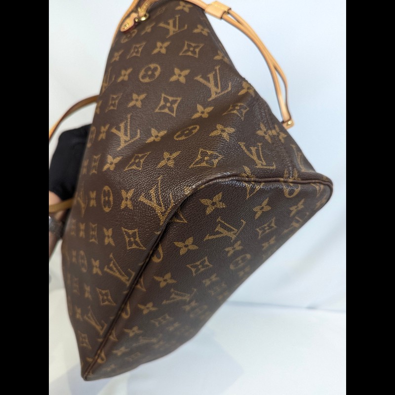 莉亞精品♡LV 老花Neverfull 九新美包-10