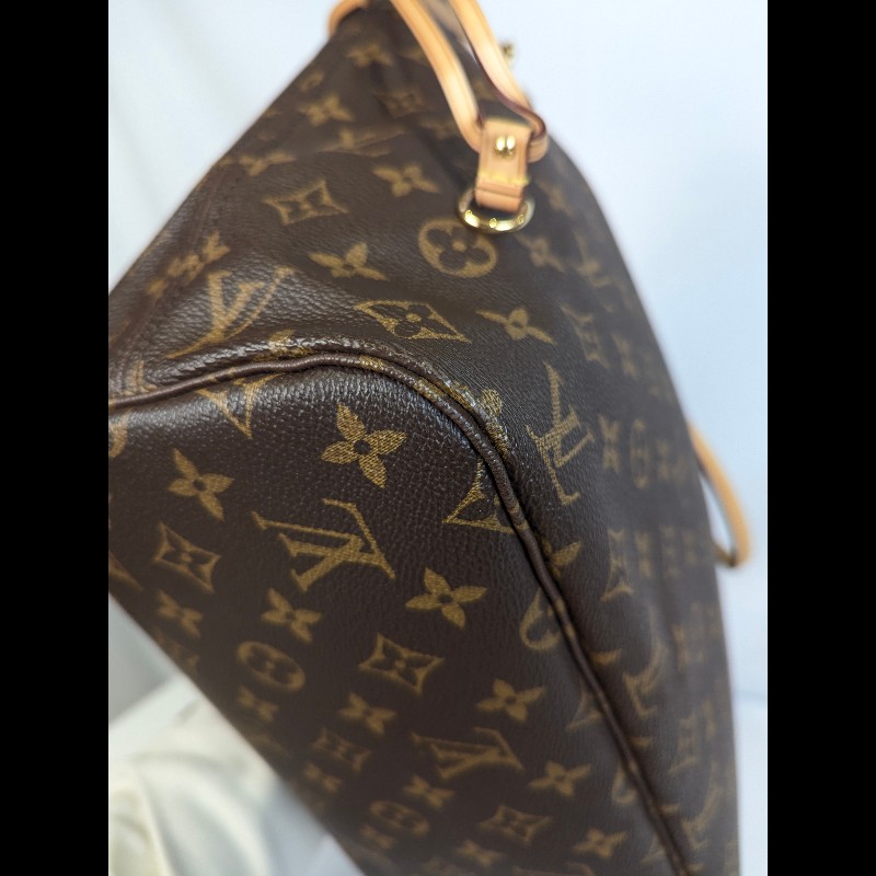 莉亞精品♡LV 老花Neverfull 九新美包-11