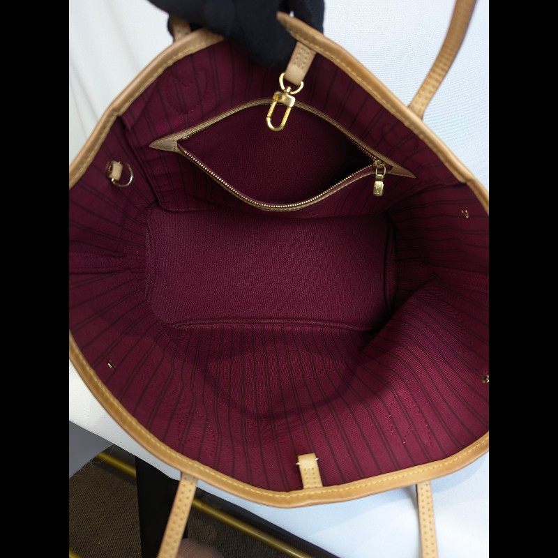 莉亞精品♡LV 老花Neverfull 九新美包-14