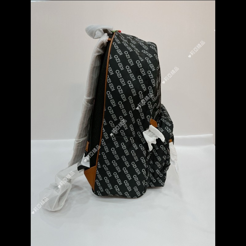 莉亞精品♡Kenzo 滿印logo後背包 全新品-5