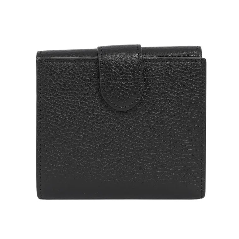 Gucci GG Marmont釦式雙折零錢短夾-1