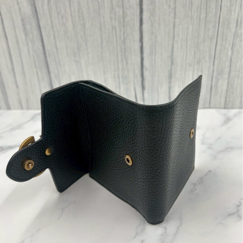 Gucci GG Marmont釦式雙折零錢短夾-6