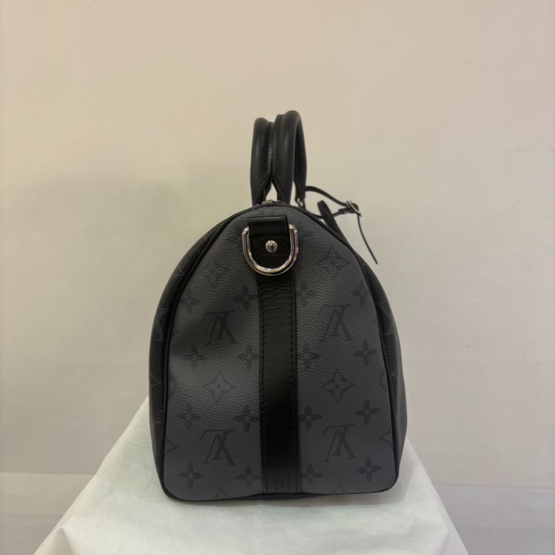 LV(M)黑灰老花Keepall 35cm 二用-2
