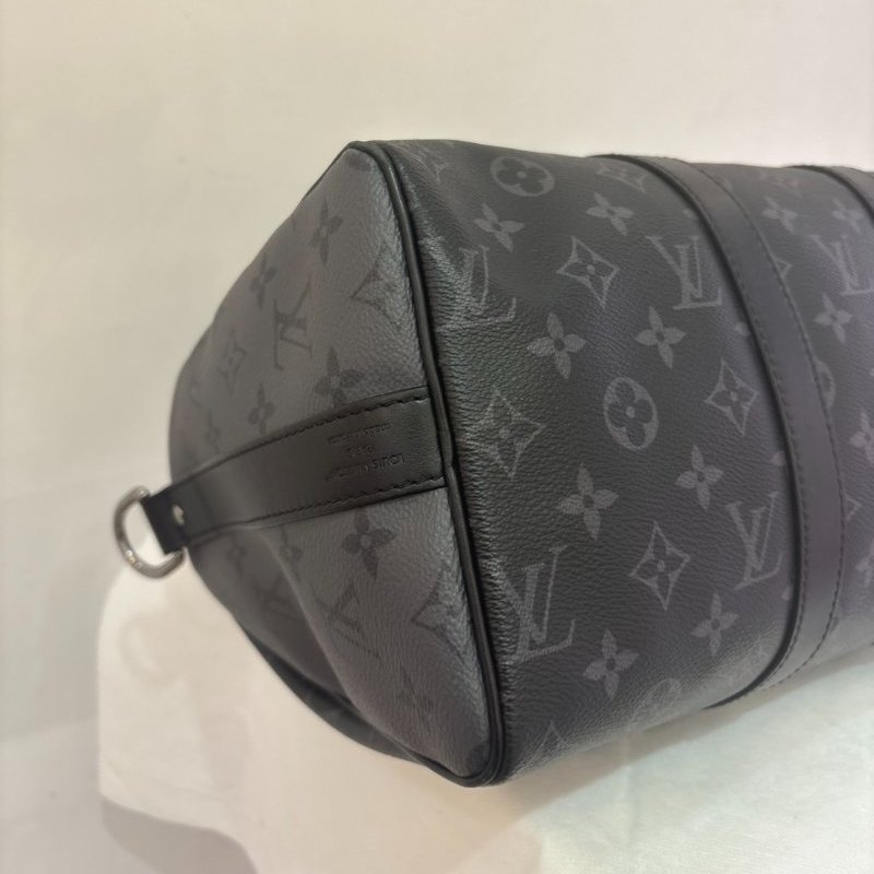 LV(M)黑灰老花Keepall 35cm 二用-5