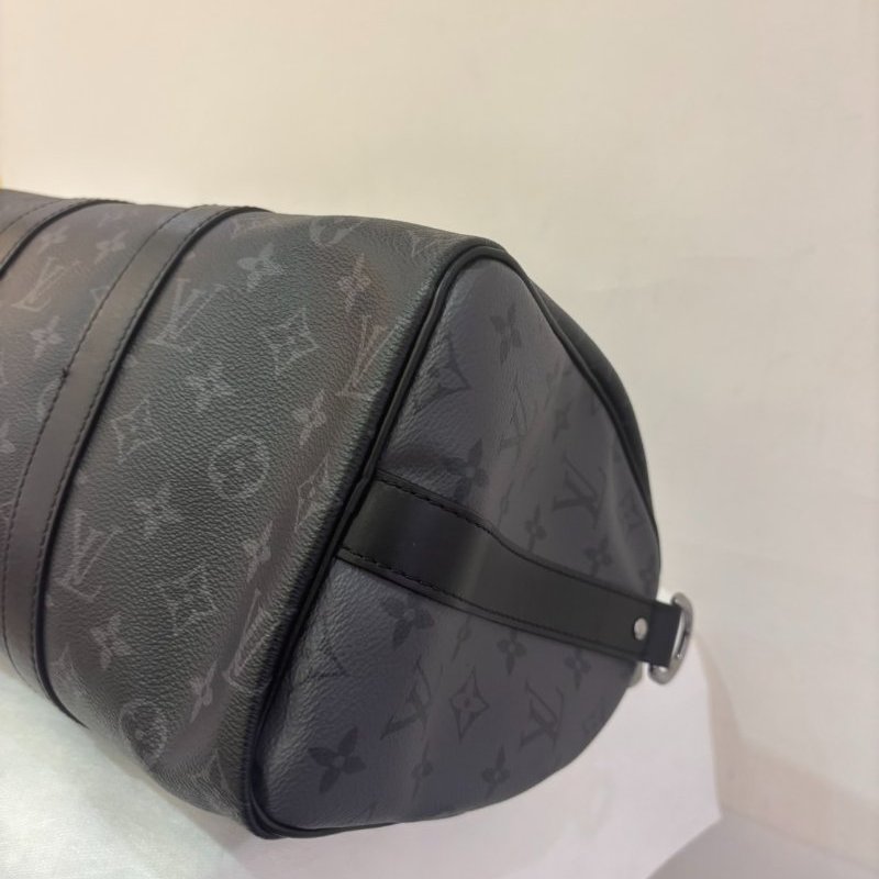 LV(M)黑灰老花Keepall 35cm 二用-6