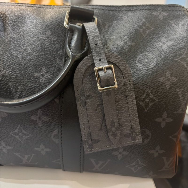 LV(M)黑灰老花Keepall 35cm 二用-9