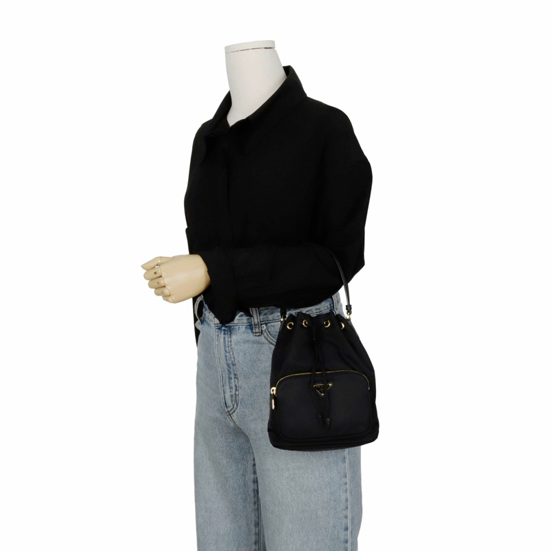 PRADA Duet 水桶手提包 1BH038-8