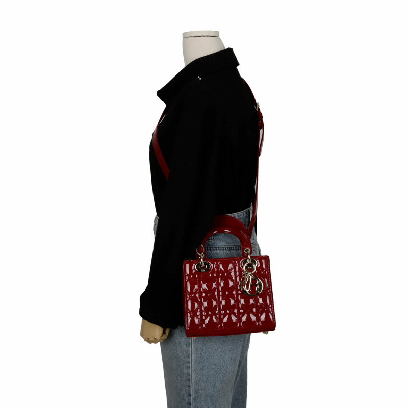 【包稅】DIOR M0531OWCB 女士小號手提單肩包-9