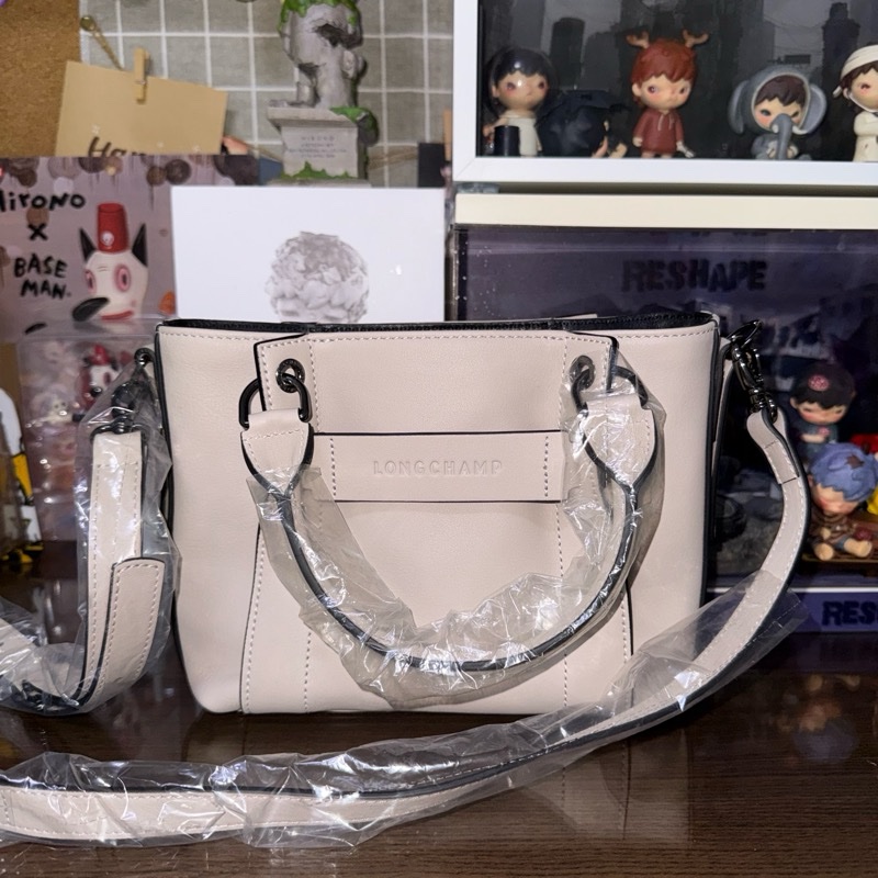 LONGCHAMP 3D 手提包 S 土褐色-2