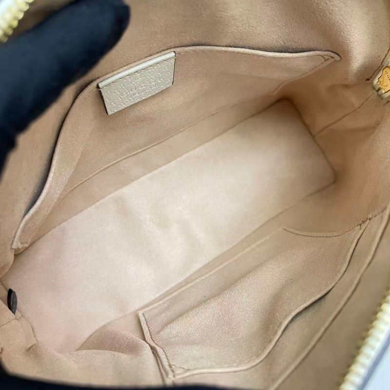 Gucci Ophidia小號白色牛皮貝殼包-8