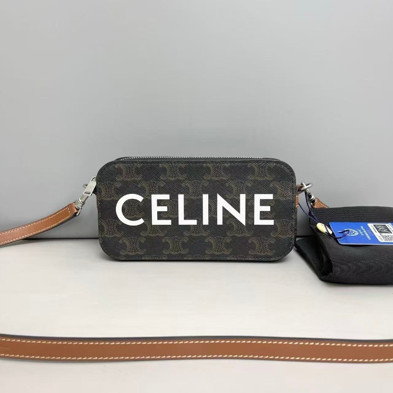 Celine 凱旋門老花woc相機包-0