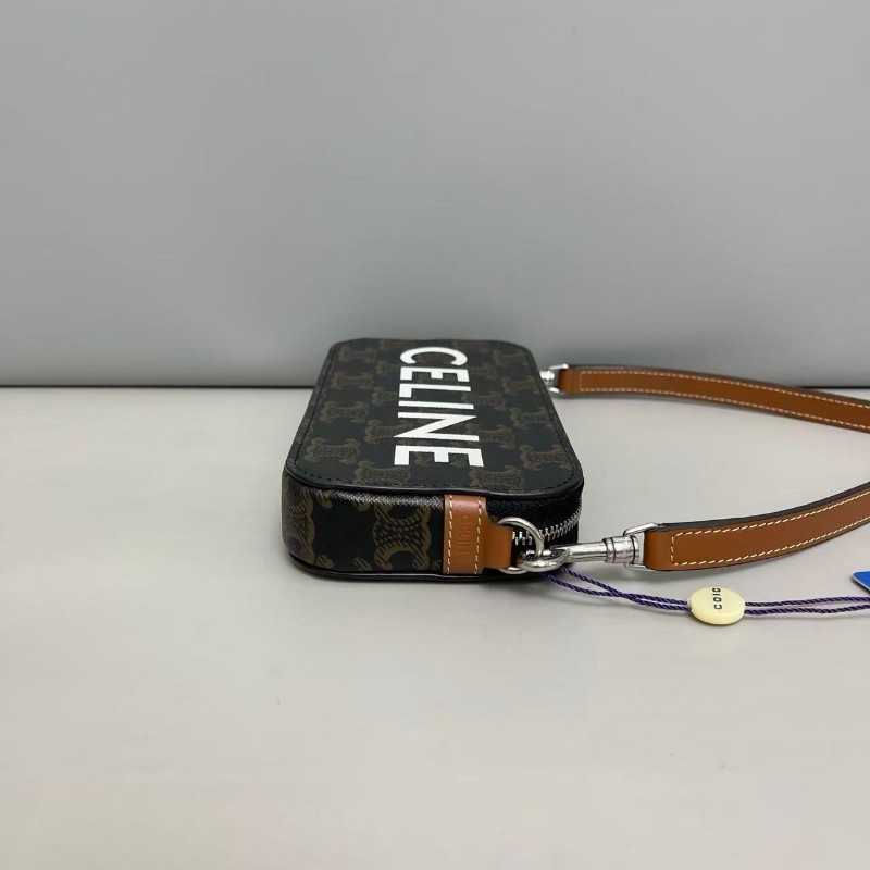 Celine 凱旋門老花woc相機包-4
