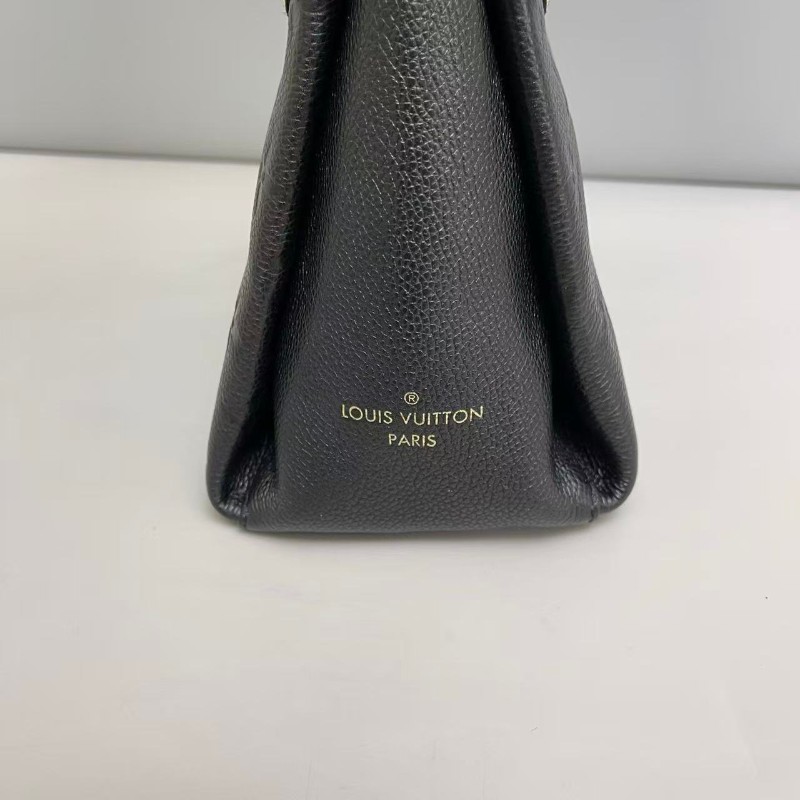 LV路易威登surene BB黑色壓紋牛皮肩背包-5