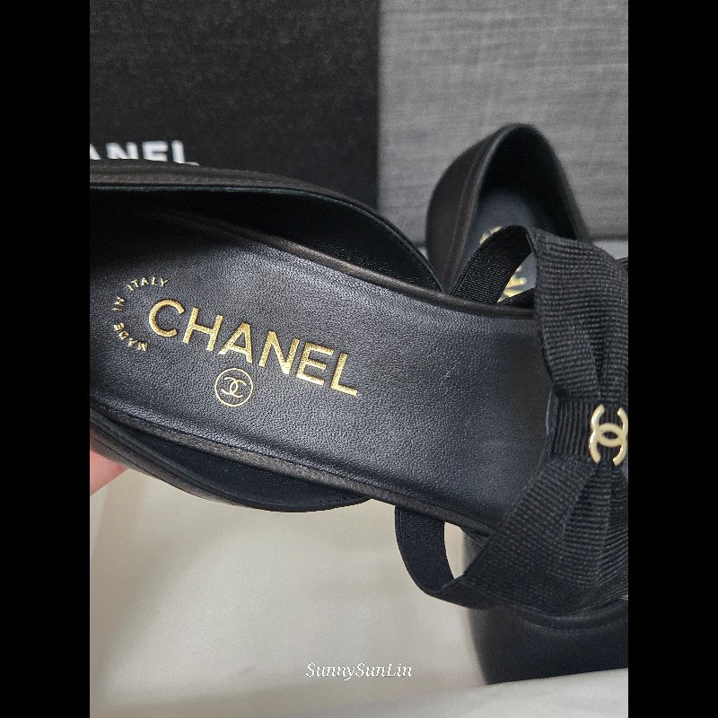 Jennie 同款 Chanel 香奈兒 2025瑪莉珍鞋🖤 蝴蝶結好美-16