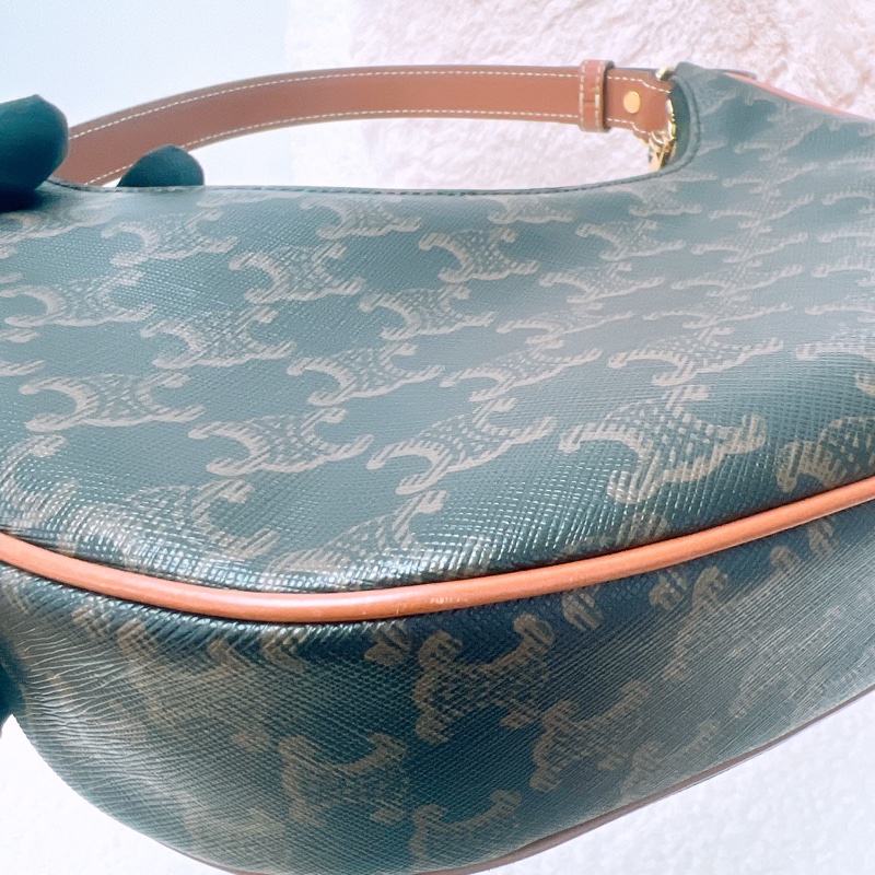 Celine ava 中號老花腋下包-3