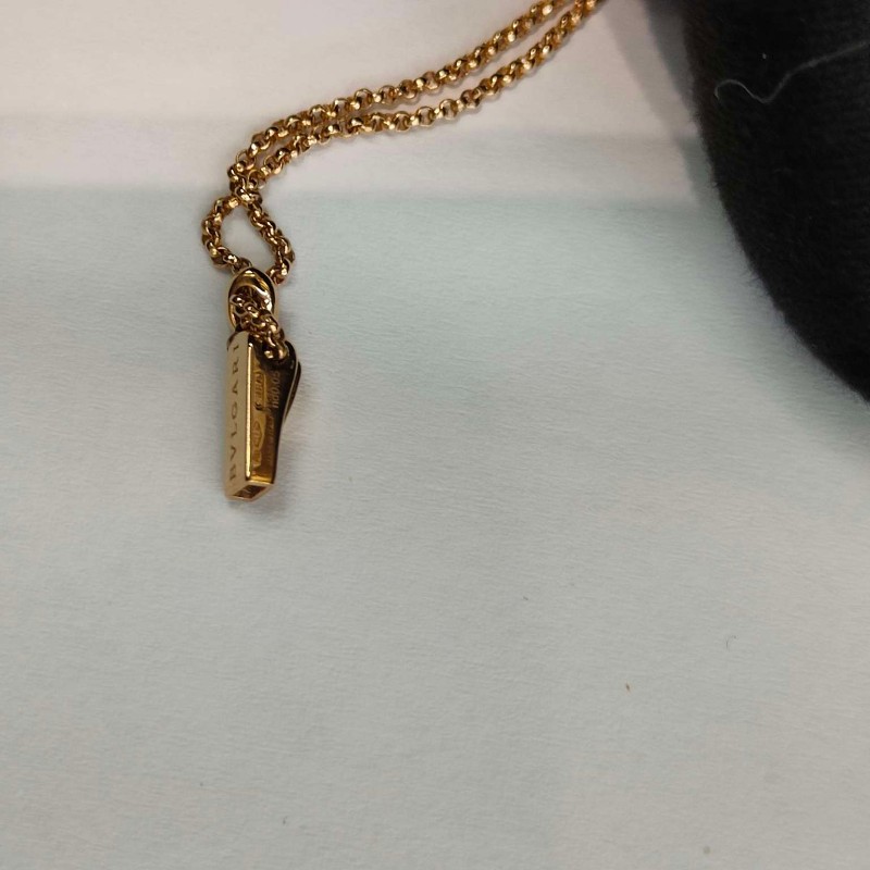 BVLGARI S號玫瑰金鑲鑽白貝母冰淇淋手鍊-21