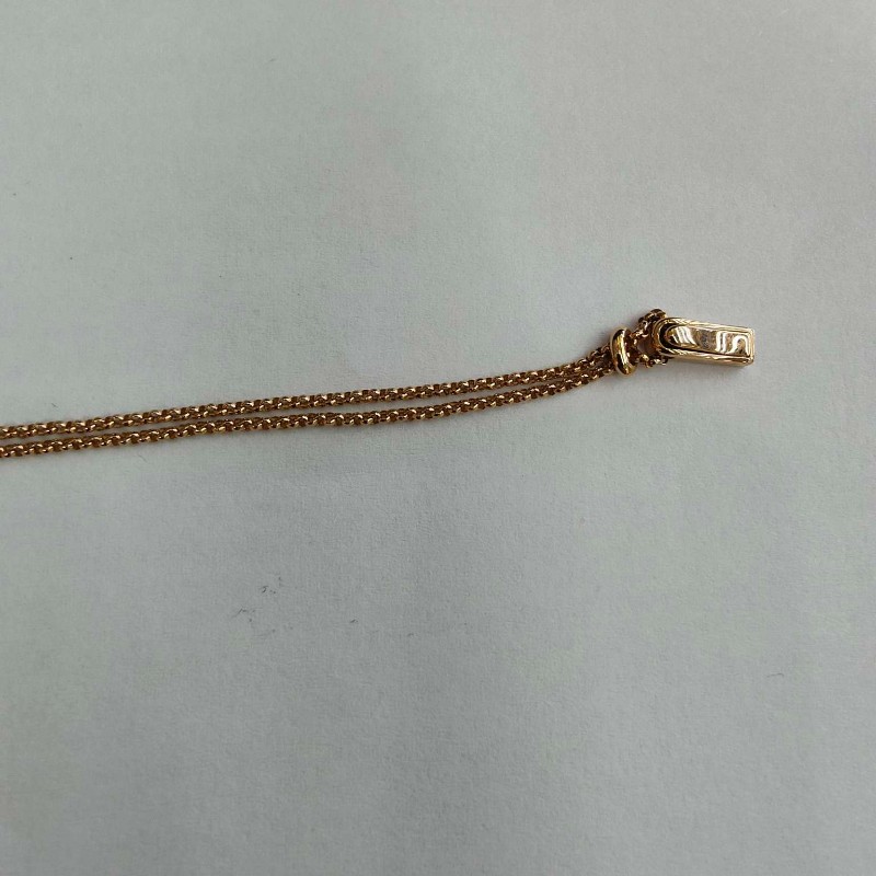 BVLGARI S號玫瑰金鑲鑽白貝母冰淇淋手鍊-8