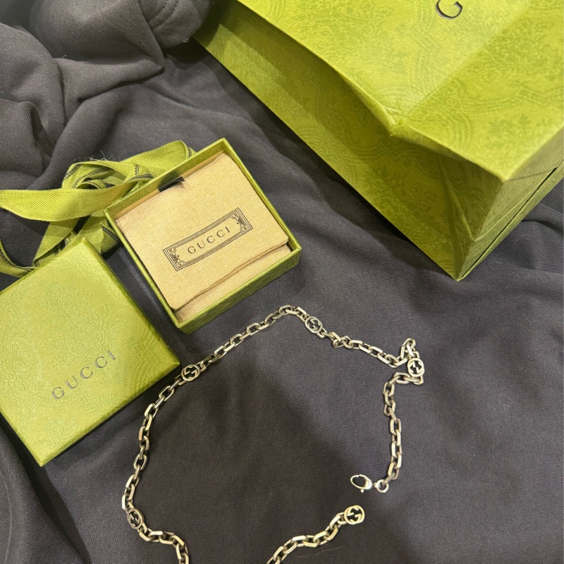 Gucci Interlocking 經典款項鍊-9