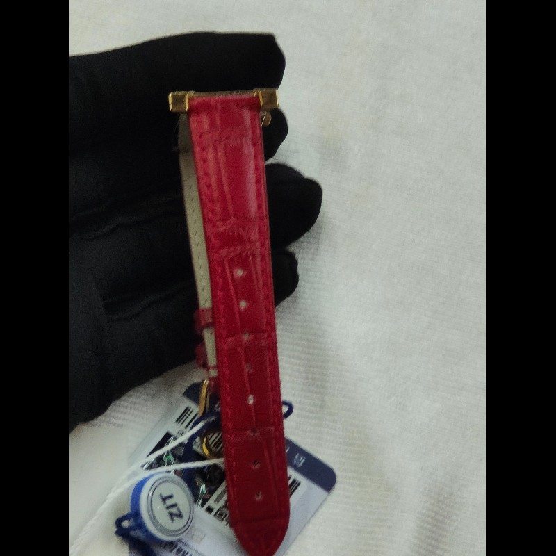 Hermes H系列HH1.201橘黃色錶盤石英女士手錶腕錶-23