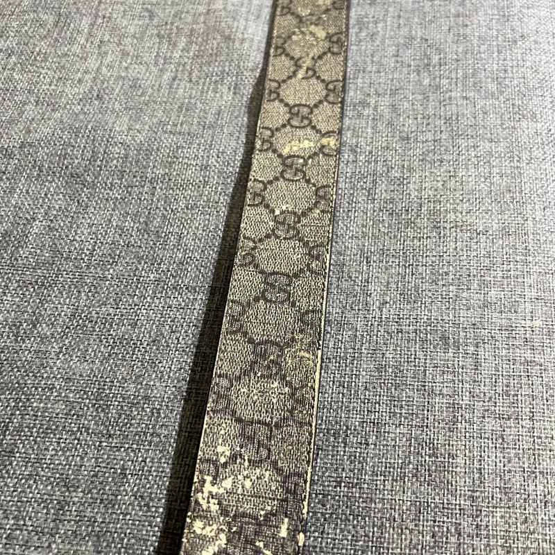 GUCCI 皮帶 有使用痕跡-2