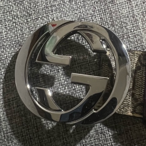 GUCCI 皮帶 有使用痕跡-9