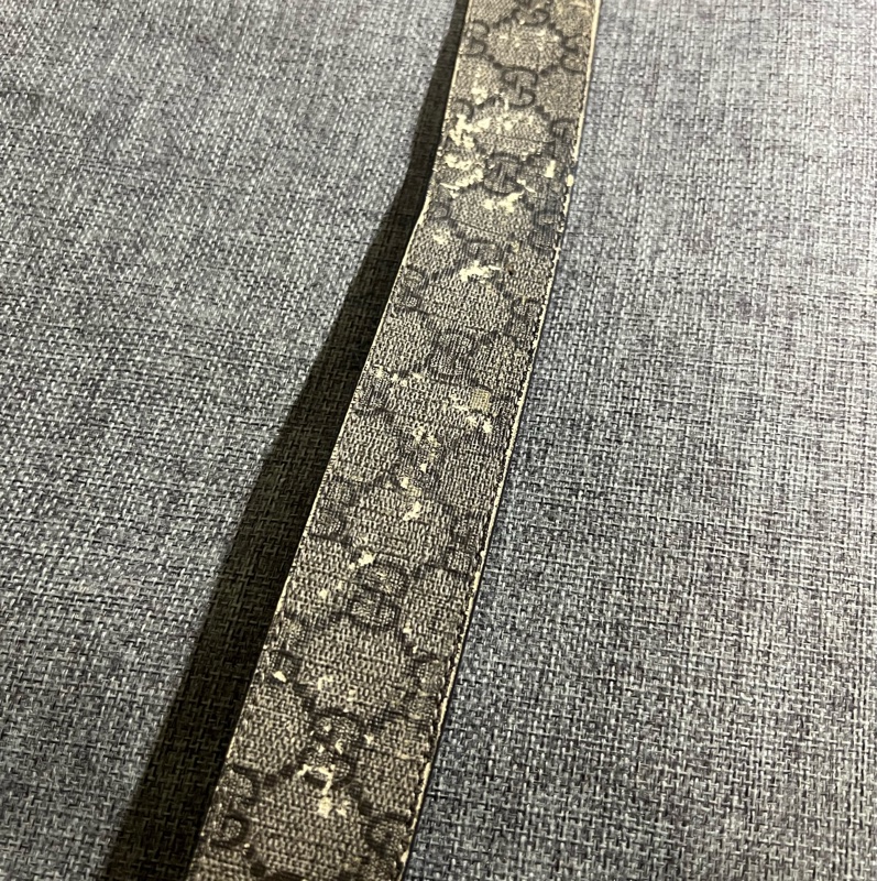 GUCCI 皮帶 有使用痕跡-14