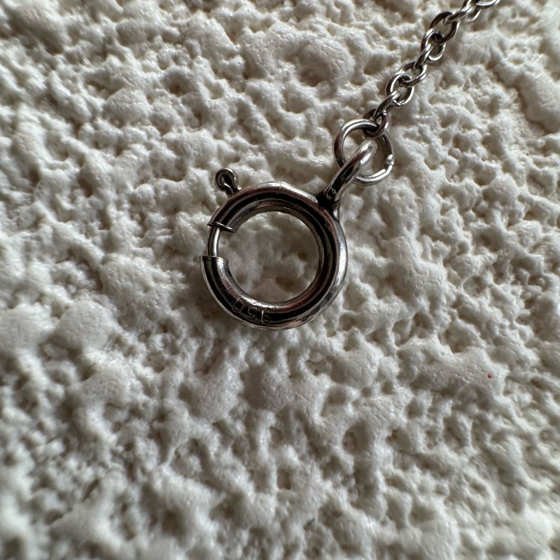 Tiffany & Co 紅寶石鑽石愛心項鍊-7