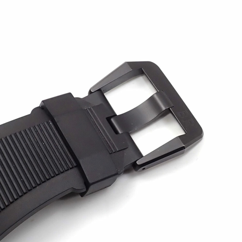 Bell & Ross 潛水員黑色霧面男士自動腕錶，配陶瓷和橡膠錶帶，型號 BR0392-D-BL-CE/SRB，A4044929-4