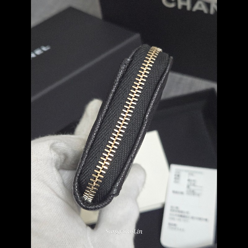Chanel 香奈兒 25 新款 L拉鍊零錢包 卡包🈶購證-7