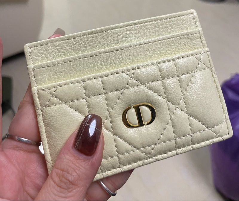 Dior 小雞黃色卡包-4