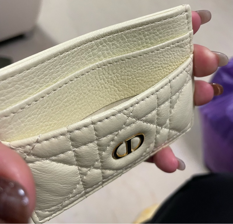 Dior 小雞黃色卡包-6
