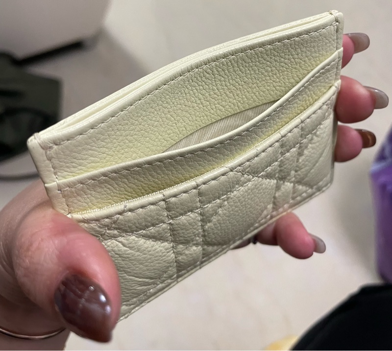 Dior 小雞黃色卡包-7
