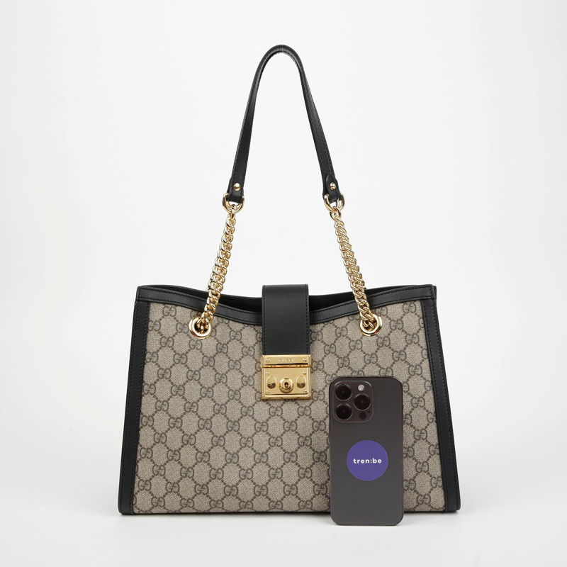 GUCCI 槳形鎖扣中型單肩包 479197-8