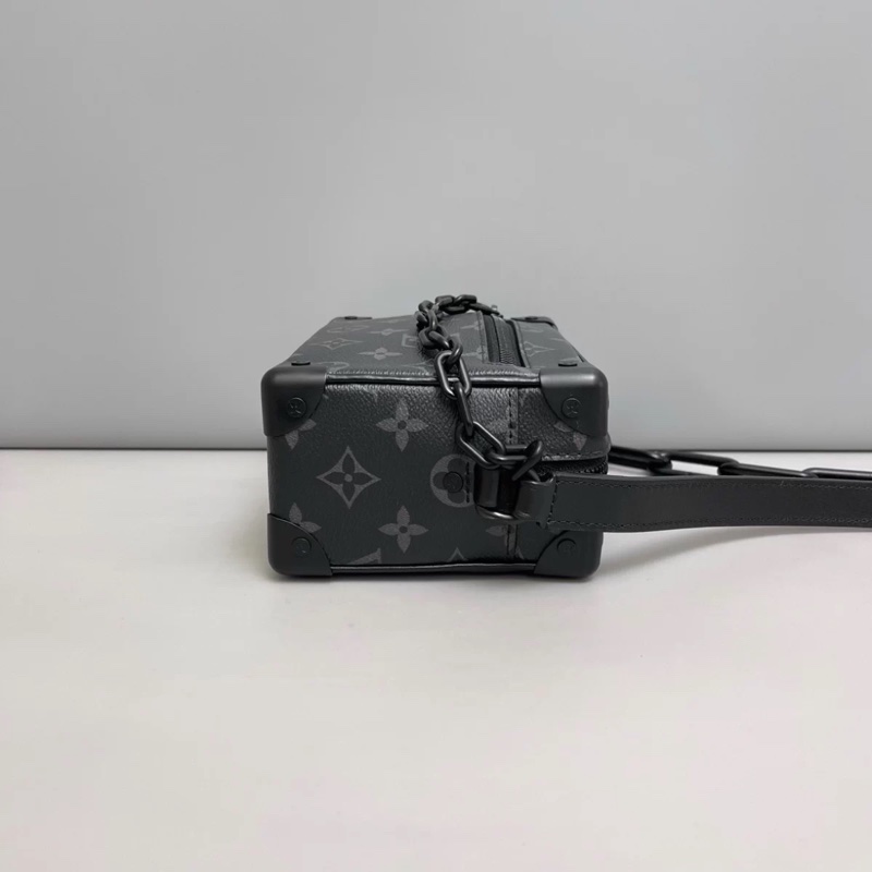 LV路易威登Mini Soft Trunk老花黑色盒子-2