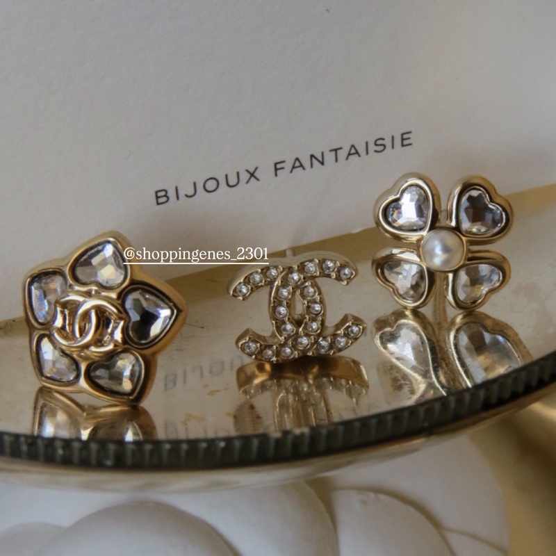 香奈兒 Chanel 耳環三件組 ❗️尚未抵台-0