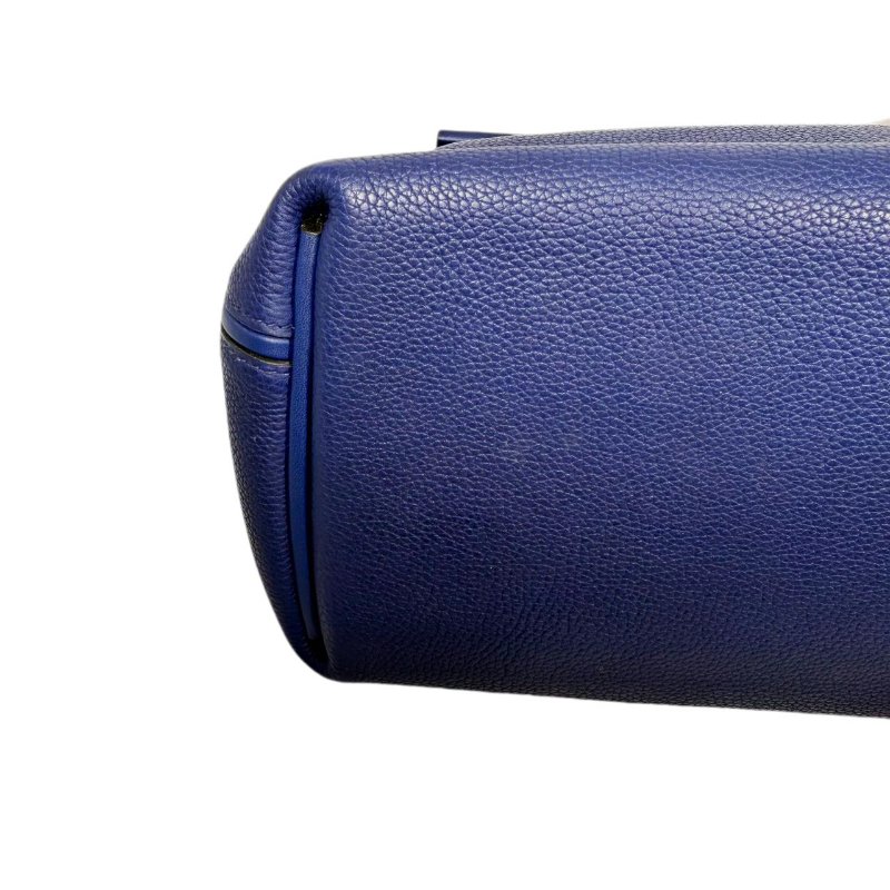【3135】愛馬仕Hermès 24/24包 皇家藍 手提包 TOGO皮 金扣-5