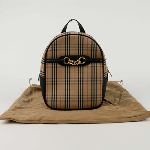 BURBERRY 1983年 Check Link 背包 8004653