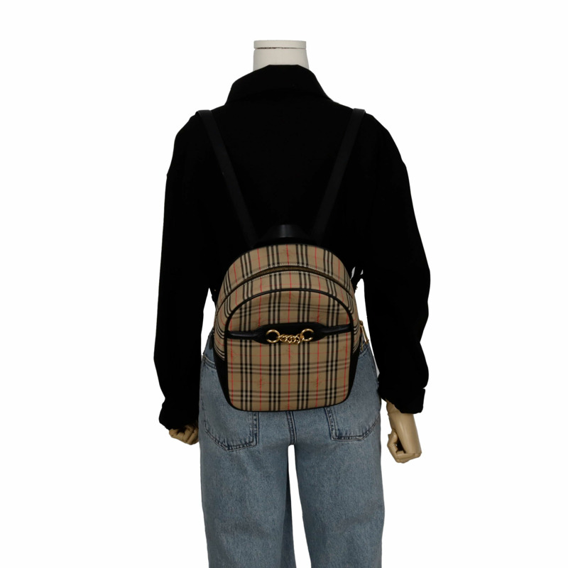 BURBERRY 1983年 Check Link 背包 8004653-12