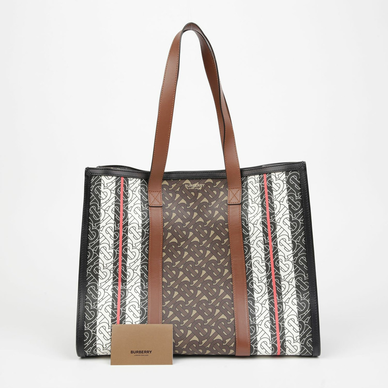BURBERRY Monogram Stripe 單肩包 8019383-0