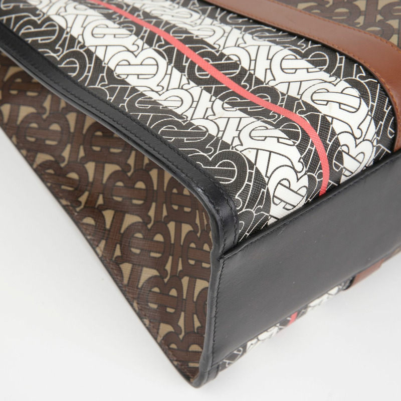 BURBERRY Monogram Stripe 單肩包 8019383-9