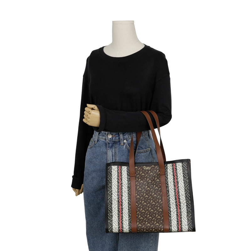 BURBERRY Monogram Stripe 單肩包 8019383-14