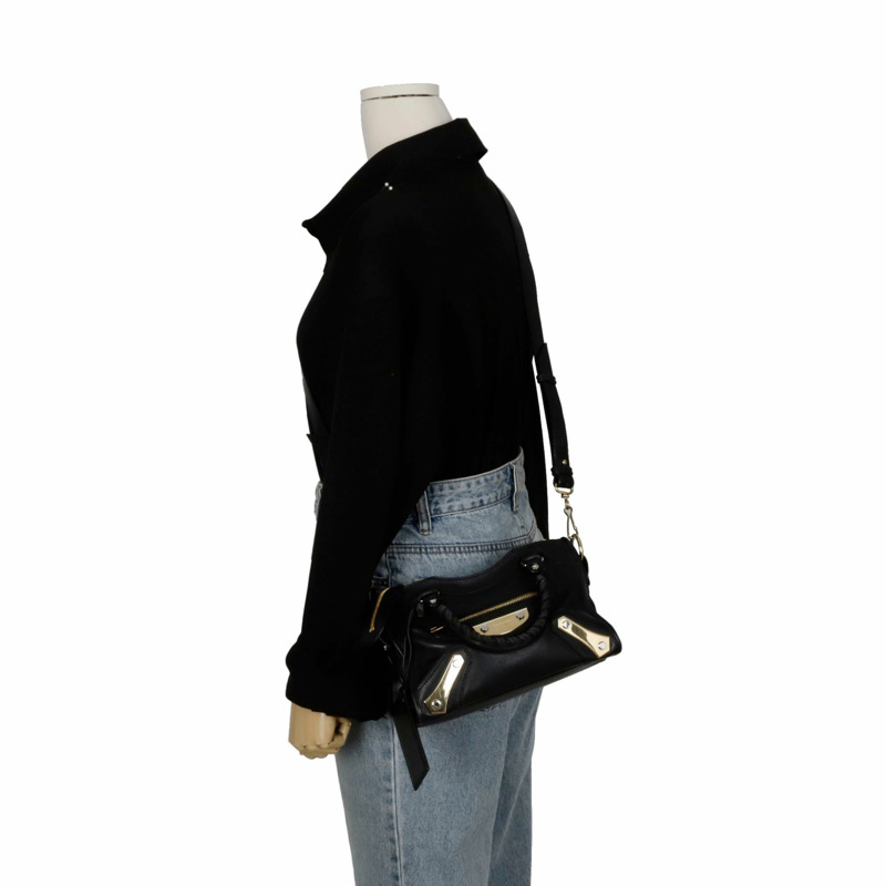 BALENCIAGA 城市迷你手提單肩包 420825-10