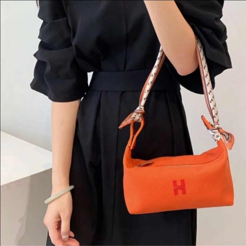 全新未使用💯🌟愛馬仕 HERMES Bride-a-Brac H Pavillon收納包，小型-5