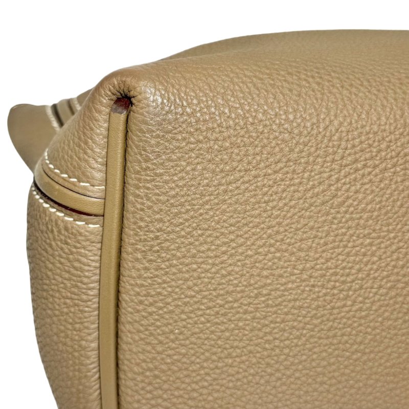 【3425】愛馬仕  Hermès  24/24  (大象灰) 手提包 Togo皮 小號 金扣-9