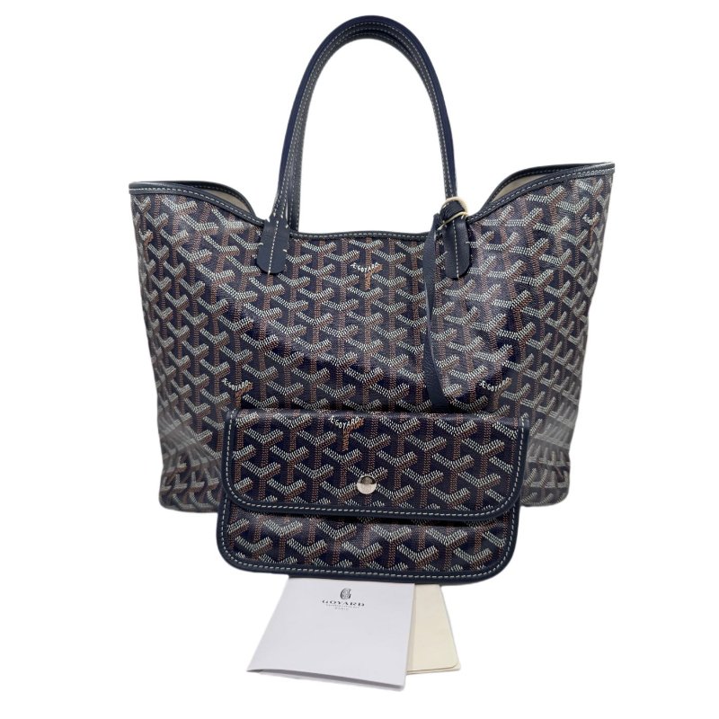 【2033】戈雅 GOYARD TOTE 藍色托特包手提包 中號-0